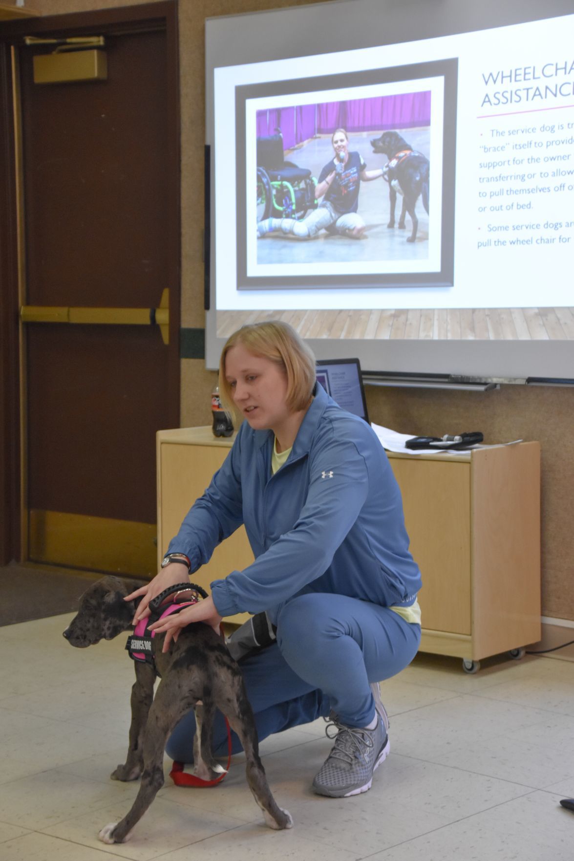 Douglas-Hart service dog presentation 1